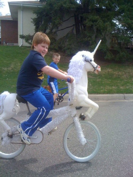 Unicorn bike